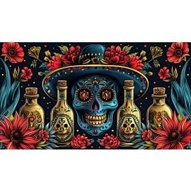 Sugar Skulls 6188 Wallpaper Wall Mural