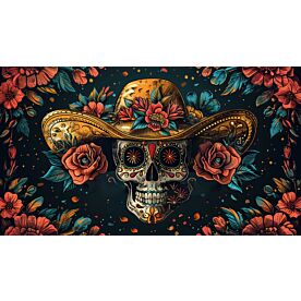 Sugar Skulls 9003 Wallpaper Wall Mural