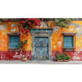 Mexican Streetscape 9029 Wallpaper Wall Mural