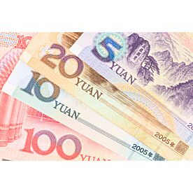 Chinese Yuan Bank Notes Currency Wallpaper Wall Mural