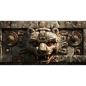 Aztec Jaguar 2877 Wallpaper Wall Mural