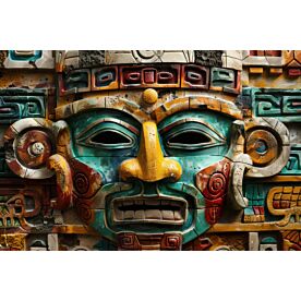 Mayan-Inspired Carving 2768 Wallpaper Wall Mural