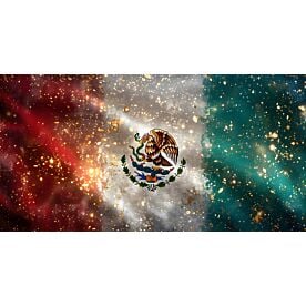 Mexican Flag and Seal 7469 Wallpaper Wall Mural