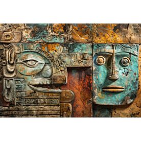 Mayan-Inspired Carving 6417 Wallpaper Wall Mural