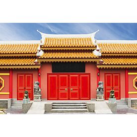 Chinese Temple in Thailand Wallpaper Wall Mural