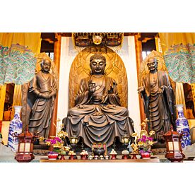 Buddha Statues in Lingyin Temple in Hangzhou China 7841 Wallpaper Wall Mural