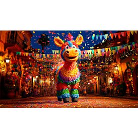 Donkey Pinata 4395 Wallpaper Wall Mural