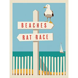 ADG Beaches v Rat Race Wallpaper Wall Mural