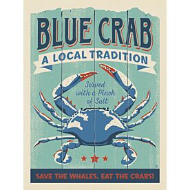 ADG Blue Crab Wallpaper Wall Mural