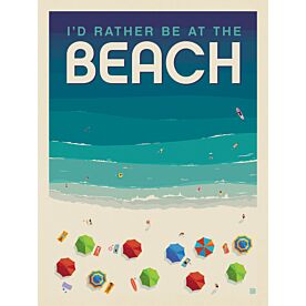 ADG Rather Be At The Beach Wallpaper Wall Mural