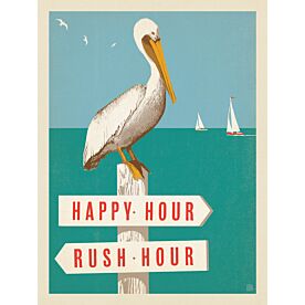 ADG Rush Hour v Happy Hour Wallpaper Wall Mural