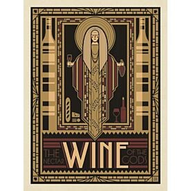 ADG Wine Goddess Wallpaper Wall Mural