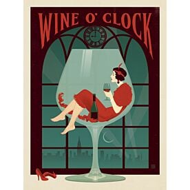 ADG Wine Oclock Wallpaper Wall Mural