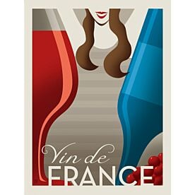 ADG Vin de France Wallpaper Wall Mural