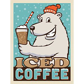 ADG Arctic Iced Coffee Wallpaper Wall Mural