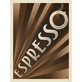 ADG Art Deco Espresso Wallpaper Wall Mural