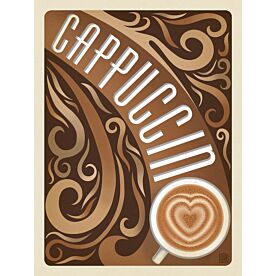 ADG Art Deco Cappuccino Wallpaper Wall Mural