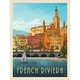 ADG French Riviera Wallpaper Wall Mural