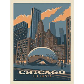 ADG Chicago Bean Wallpaper Wall Mural