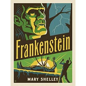 ADG Frankenstein Book Cover Wallpaper Wall Mural