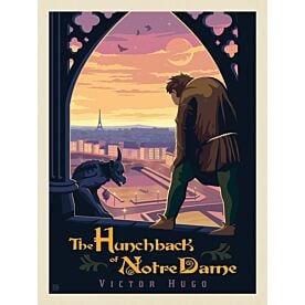 ADG Hunchback of Notre Dame Book Cover Wallpaper Wall Mural