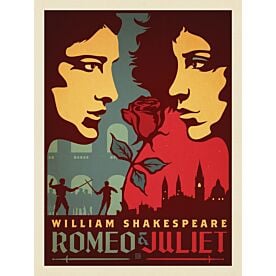 ADG Romeo and Juliet Book Cover Wallpaper Wall Mural