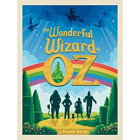 ADG Wizard of Oz Book Cover Wallpaper Wall Mural