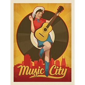 ADG Music City Wallpaper Wall Mural