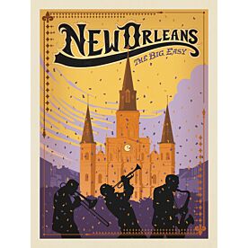 ADG New Orleans Big Easy Wallpaper Wall Mural