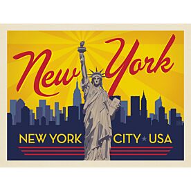 ADG New York City Skyline Wallpaper Wall Mural