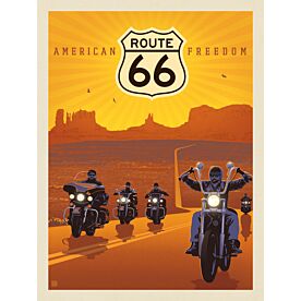 ADG Route 66 Motorcycles Wallpaper Wall Mural