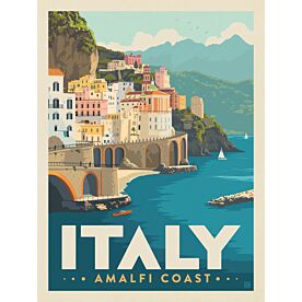 ADG Amalfi Coast Italy Wallpaper Wall Mural