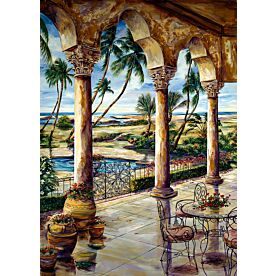 Corinthian Beachfront Wallpaper Wall Mural