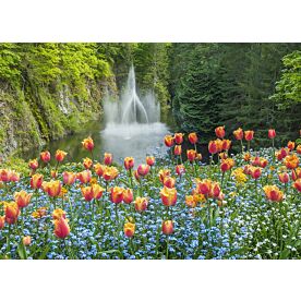 Ross Fountain in Butchart Gardens