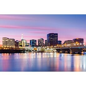 Hartford Skyline and Founders Bridge