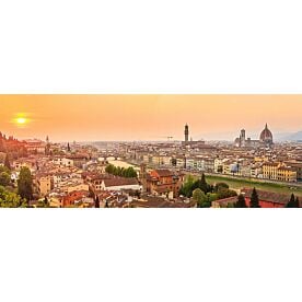 Florence Sunset Panorama Wallpaper Wall Mural