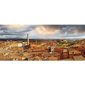 Siena Italy Skyview Wallpaper Wall Mural