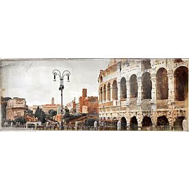 Vintage Roman Coliseum Wallpaper Wall Mural