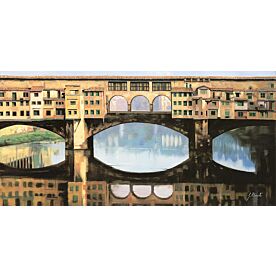 Ponte Vecchio a Firenze Wallpaper Wall Mural