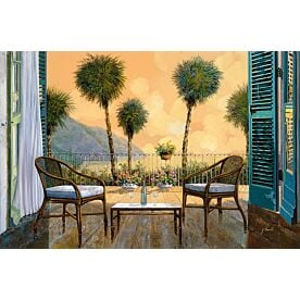 Aperitivo al Tramonto Wallpaper Wall Mural