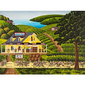 Vineyard Visit 9510 Wallpaper Wall Mural