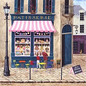 Paris Patisserie 9525 Wallpaper Wall Mural