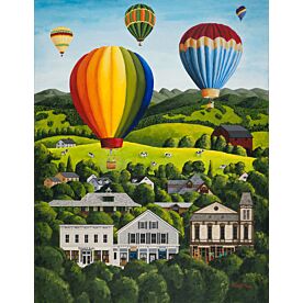 Morning Flight Balloons 9560 Wallpaper Wall Mural