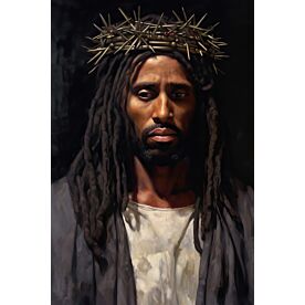 Black Jesus Christ 3923 Wallpaper Wall Mural