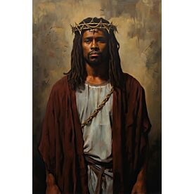 Black Jesus Christ 3943 Wallpaper Wall Mural