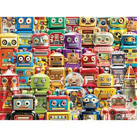 Toy Robots 5386 Wallpaper Wall Mural