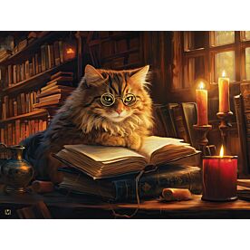 Book Shop Kitty 5853 Wallpaper Wall Mural