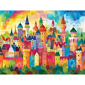 Colorful Castles 1114 Wallpaper Wall Mural