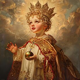 Infant Of Prague 4361 Wallpaper Wall Mural