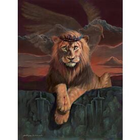 Lion of Judah 5547 Wallpaper Wall Mural